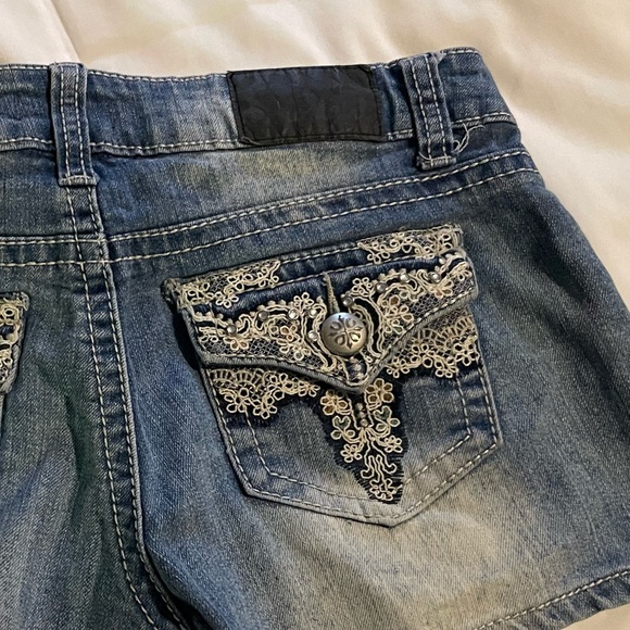 Sound girl denim shorts - Picture 4 of 6